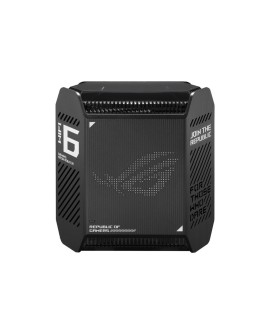 ASUS ROG Rapture GT6 AX10000 AiMesh 1 Pack Tri-band (2.4 GHz/5 GHz/5 GHz) Wi-Fi 6 (802.11ax) Czarny 4 Wewnętrzne
