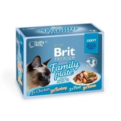 Brit Cat Pouch Gravy Fillet...