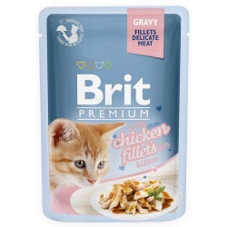 Brit Cat Pouch Gravy Kitten...