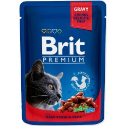 Brit Cat Pouches BEEF...