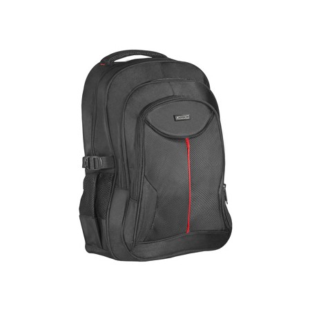 Plecak na  notebook 15,6", Carbon, czarny, poliester, nieprzemaklne dno i kieszenie, Defender
