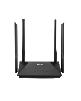 ASUS RT-AX53U wireless router Gigabit Ethernet Dual-band (2.4 GHz / 5 GHz) Black