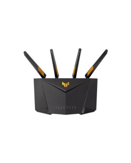 ASUS TUF-AX4200 Gaming AX4200 wireless router 2,5 Gigabit Ethernet Dual-band (2.4 GHz / 5 GHz) Black, Orange