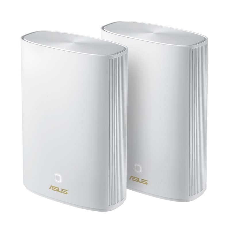 ZENWIFI AX HYBRID (XP4) AX1800/PW LINE 2 SET WHITE MESH WIFI 6