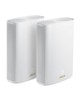 ZENWIFI AX HYBRID (XP4) AX1800/PW LINE 2 SET WHITE MESH WIFI 6