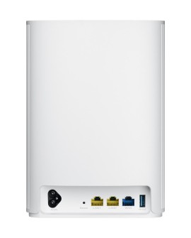 ZENWIFI AX HYBRID (XP4) AX1800/PW LINE 2 SET WHITE MESH WIFI 6