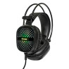 Marvo CM303 zestaw klawiatura przewodowa (USB) US, czarno-srebrna + mysz i słuchawki dla graczy, do gry, membranowa rodzaj podśw