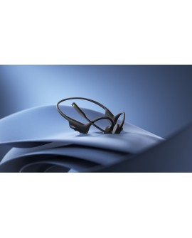 SHOKZ C110-AC-BK słuchawki/zestaw słuchawkowy Bezprzewodowy Nauszny Biuro/centrum telefoniczne USB Type-C Bluetooth Czarny