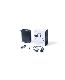 SHOKZ C110-AC-BK słuchawki/zestaw słuchawkowy Bezprzewodowy Nauszny Biuro/centrum telefoniczne USB Type-C Bluetooth Czarny