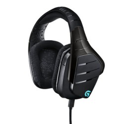Logitech G633 Gaming Headset, słuchawki z mikrofonem, przewodowa, czarna, 7.1 (virtual), podświetlane, zamknięte, do gry typ 3.5
