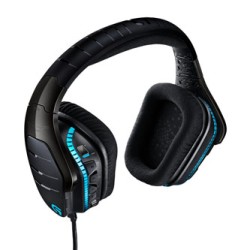 Logitech G633 Gaming Headset, słuchawki z mikrofonem, przewodowa, czarna, 7.1 (virtual), podświetlane, zamknięte, do gry typ 3.5
