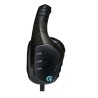 Logitech G633 Gaming Headset, słuchawki z mikrofonem, przewodowa, czarna, 7.1 (virtual), podświetlane, zamknięte, do gry typ 3.5