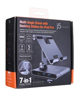 j5create JTS224 Stojak na tablet Szary