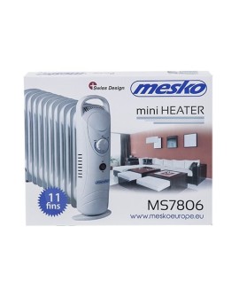 Grzejnik olejowy MESKO MS 7806 11 żeberek (1200W 11 kolor biały)