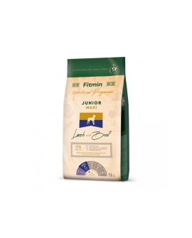 FITMIN maxi junior jagnięcina z wołowiną - sucha karma dla psa - 12kg