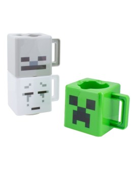 PP MINECRAFT STACKING MUGS