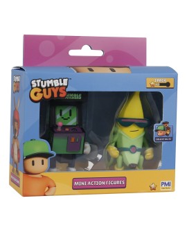 STUMBLE GUYS S2 MINI ACTION FIGURES - 2 PACK VER.D