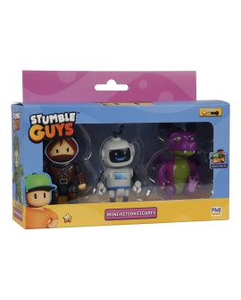 STUMBLE GUYS S2 MINI ACTION FIGURES - 3 PACK VER.A