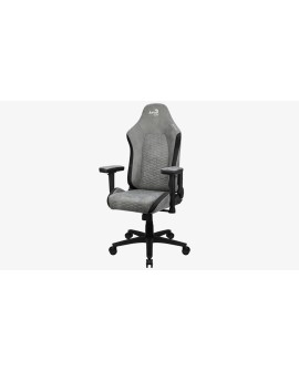 Fotel AEROCOOL CROWN AeroSuede Stone Grey