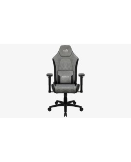 Fotel AEROCOOL CROWN AeroSuede Stone Grey
