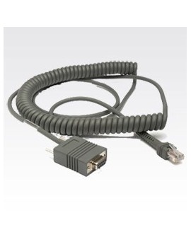 Zebra RS232 Cable kabel sygnałowy 3,6 m Szary