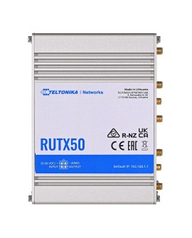 Teltonika RUTX50 | Profesjonalny przemysłowy router | 5G, Wi-Fi 5, Dual SIM, 5x RJ45 1000Mb/s