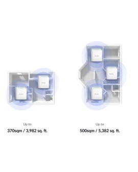 D-link - M15-2 system Mesh 2 szt (WYPRZEDAŻ)