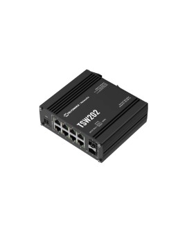 Teltonika TSW202 Switch 8x RJ45 1Gb, 2x SFP L2 POE+