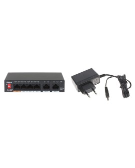 Switch PoE DAHUA PFS3006-4GT-60-V2