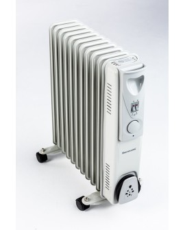 Grzejnik olejowy Ravanson OH-11 (2500W 11 kolor szary)