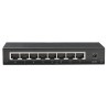 Intellinet 8-Port Fast Ethernet Office Switch Fast Ethernet (10/100) Czarny