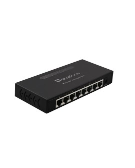 LevelOne GEU-0822 łącza sieciowe Nie zarządzany Gigabit Ethernet (10/100/1000) Czarny