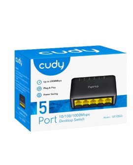 Switch CUDY GS105D 5-Port 10/100/1000
