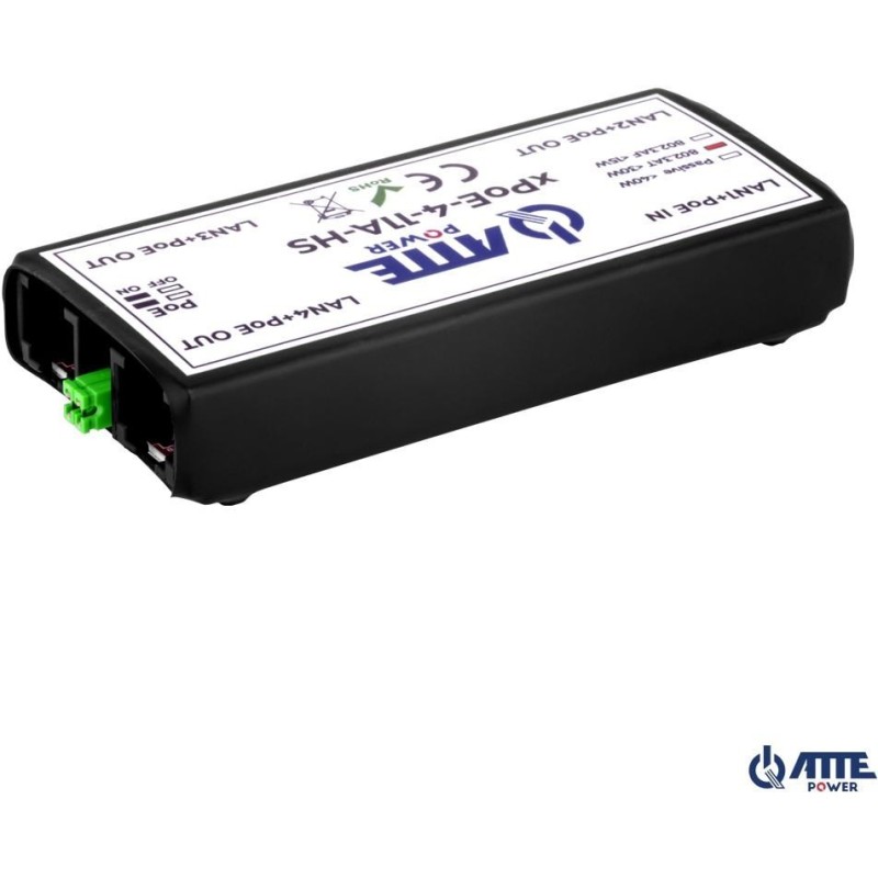 Switch PoE 4 portowy xPoE-4-11A-HS Atte Power