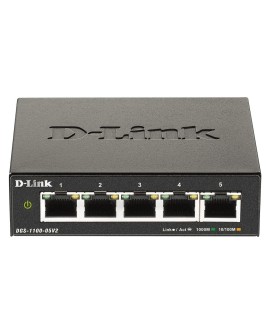 D-Link DGS-1100-05V2/E 5-Port Gigabit Smart Managed