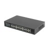 LANBERG SWITCH RACK 19" RSFE-24P-2C-360 24X 100MB POE+/2X COMBO GIGABIT 360W