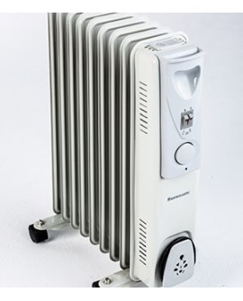 Grzejnik olejowy Ravanson OH-09 (2000W kolor szary)