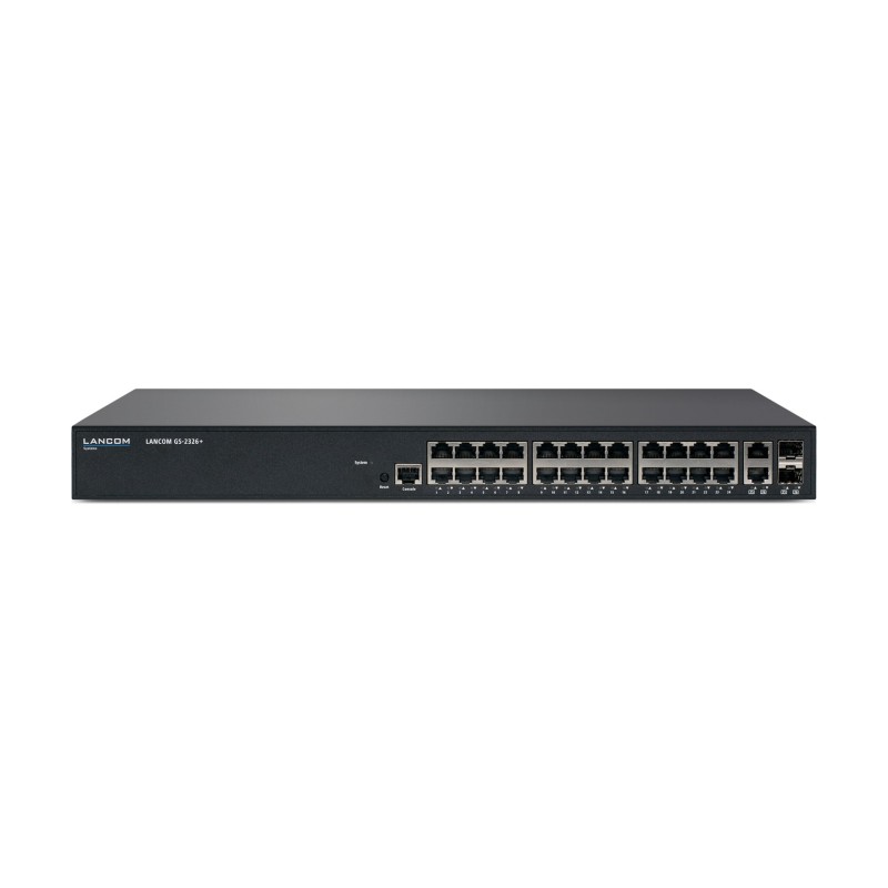 Lancom Systems GS-2326+ Zarządzany L2 Gigabit Ethernet (10/100/1000) 1U Czarny