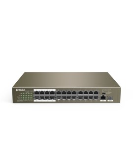 Switch PoE Tenda TEF1126P-24-250W (1x 10/100/1000Mbps, 24x 10/100Mbps)