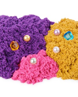 Kinetic Sand KNS ACK Mermaid Crystal Playset CN GML