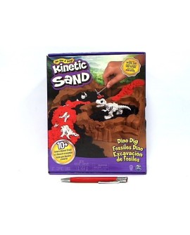 Kinetic Sand Wykopalisko dinozaurów, zestaw piasku kinetycznego z akcesoriami 6055874 p3 Spin Master