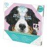 Haft diamentowy Diamond Dotz Diamentowa mozaika Pies Say Hello to Zuzu 31x31cm DQK7001