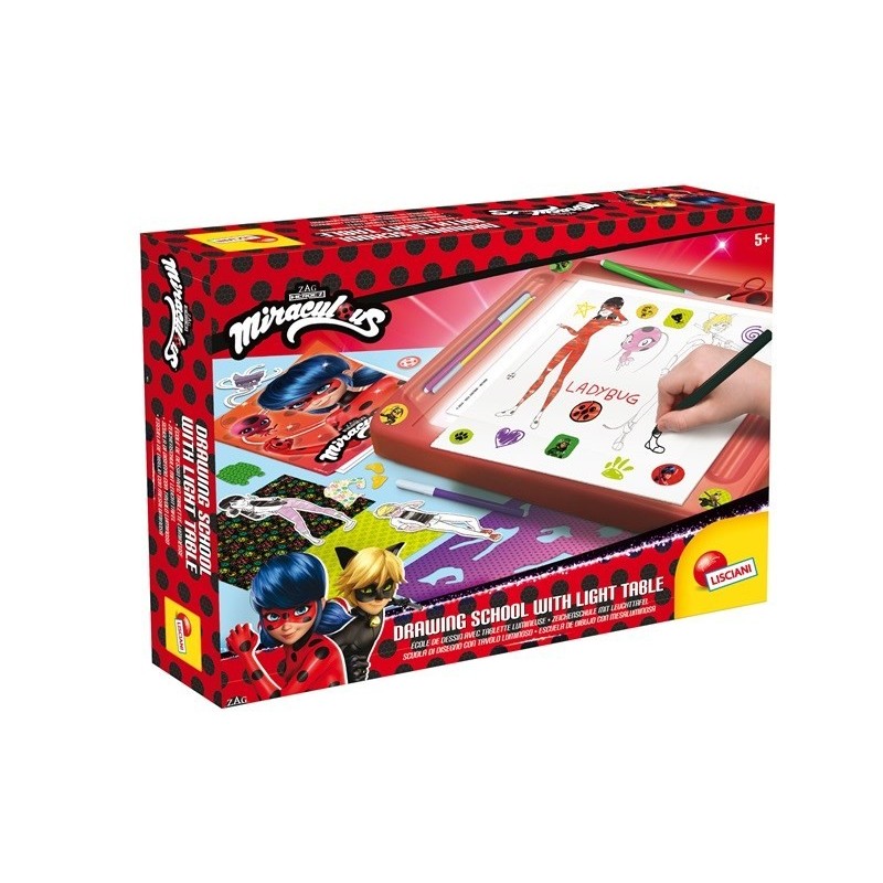 Lisciani Ladybug szkoła ryso.z tabl.LED 96930