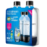 SodaStream zestaw butelek PET Bottle Duo Pack 2 sztuki * 1L kolor czarny