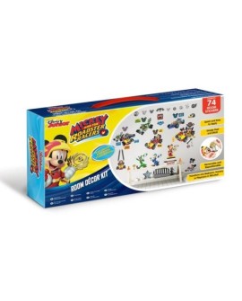 PROMO Zestaw naklejek do dekoracji pokoju Disney Myszka Miki Roadster Racer 45613 34x46cm p12 Walltastic