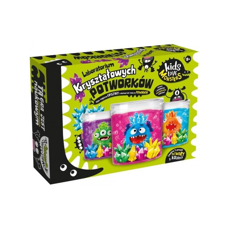 Laboratorium Kryształowych Potworków Kids Love Monster 8270 LISCIANI