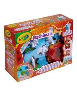 Washimals Wyspa dinozaurów do kolorowania CRAYOLA