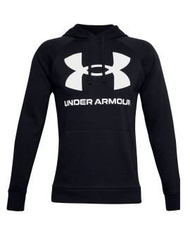 Bluza męska Under Armour Rival Fleece Big Logo HD czarna 1357093 001
