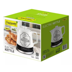 Czajnik MAESTRO MR-072 Biały (1L /1200W /Biało-czarny )