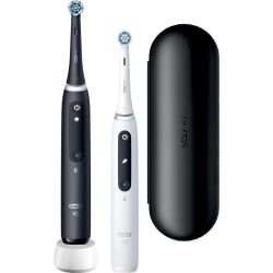 Szczoteczka elektryczna ORAL-B iO Series 5 Duo 2 szt. Matt Black/Quite White Czarny (IO5 DUO)